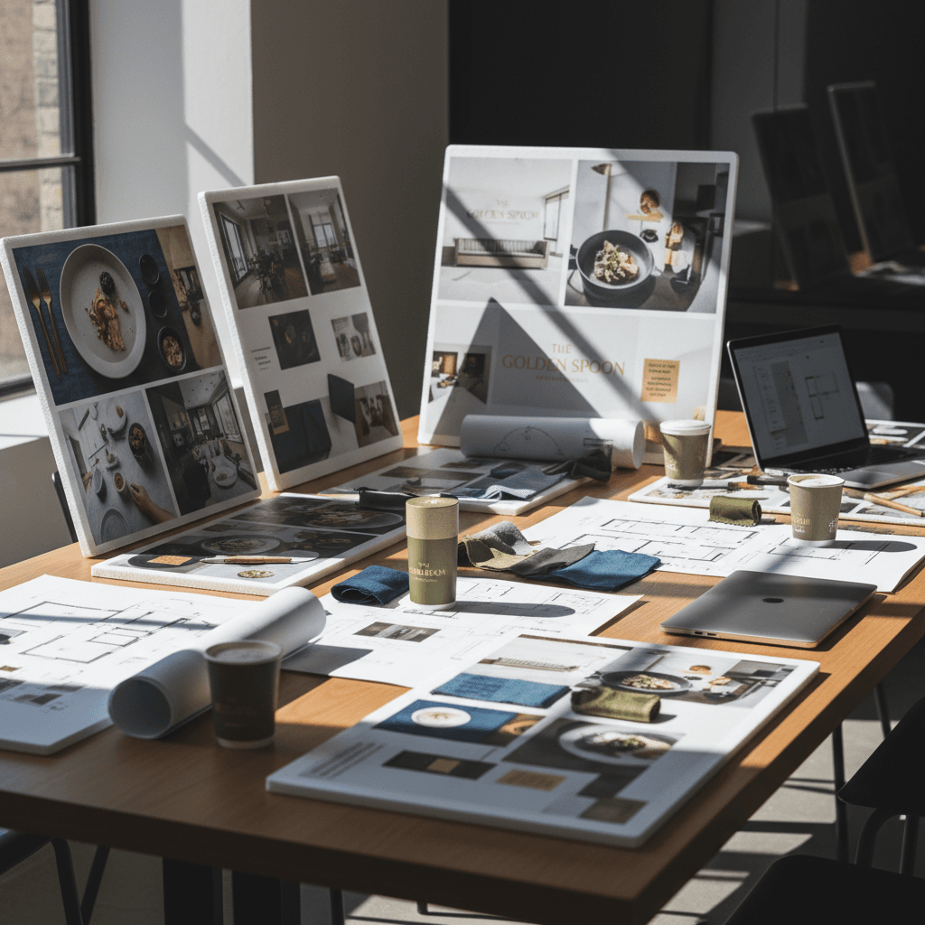 Restaurant concept creation and brand development