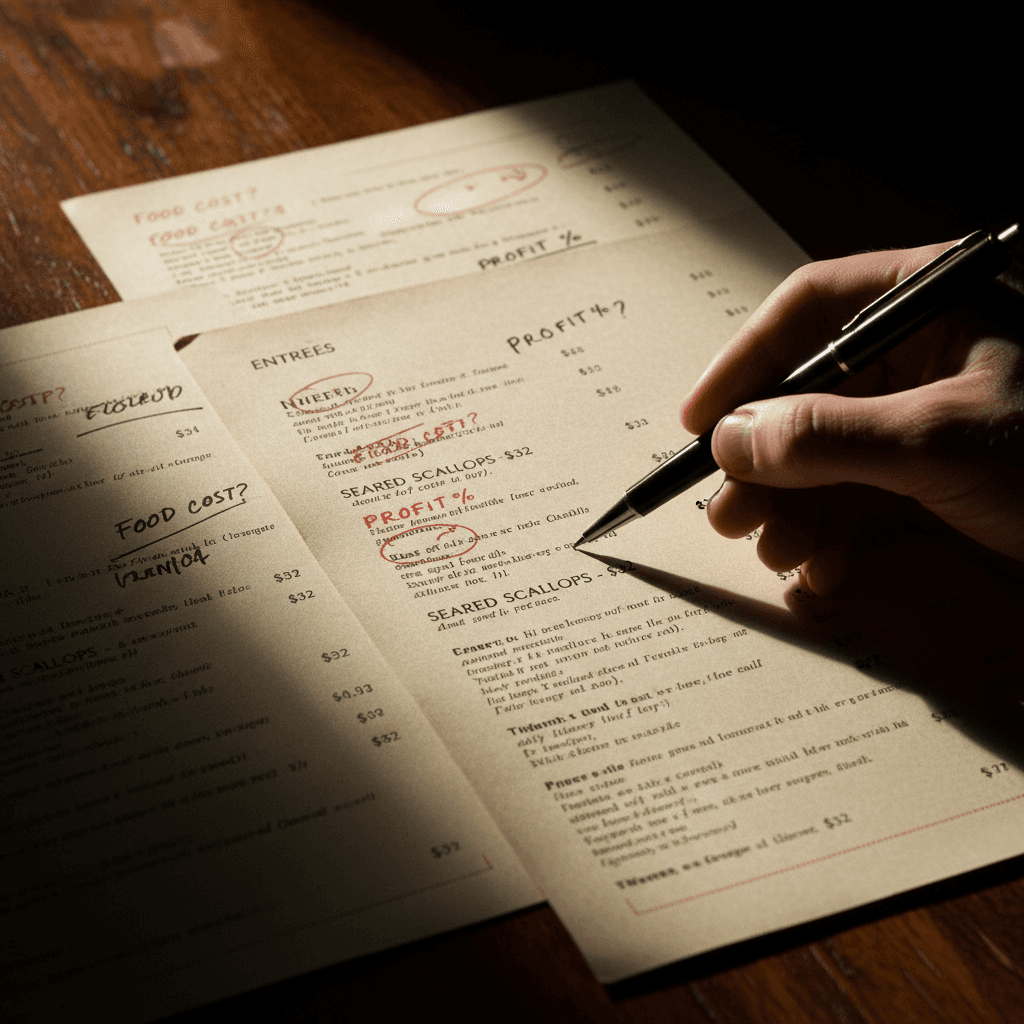 Menu engineering and cost analysis